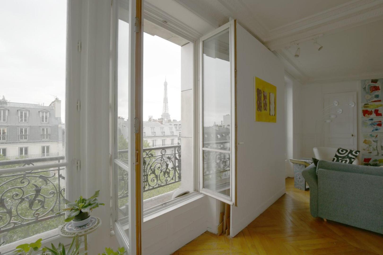 La Dame De Fer - Vue Magique Sur La Tour Eiffel Apartment Paris Ngoại thất bức ảnh
